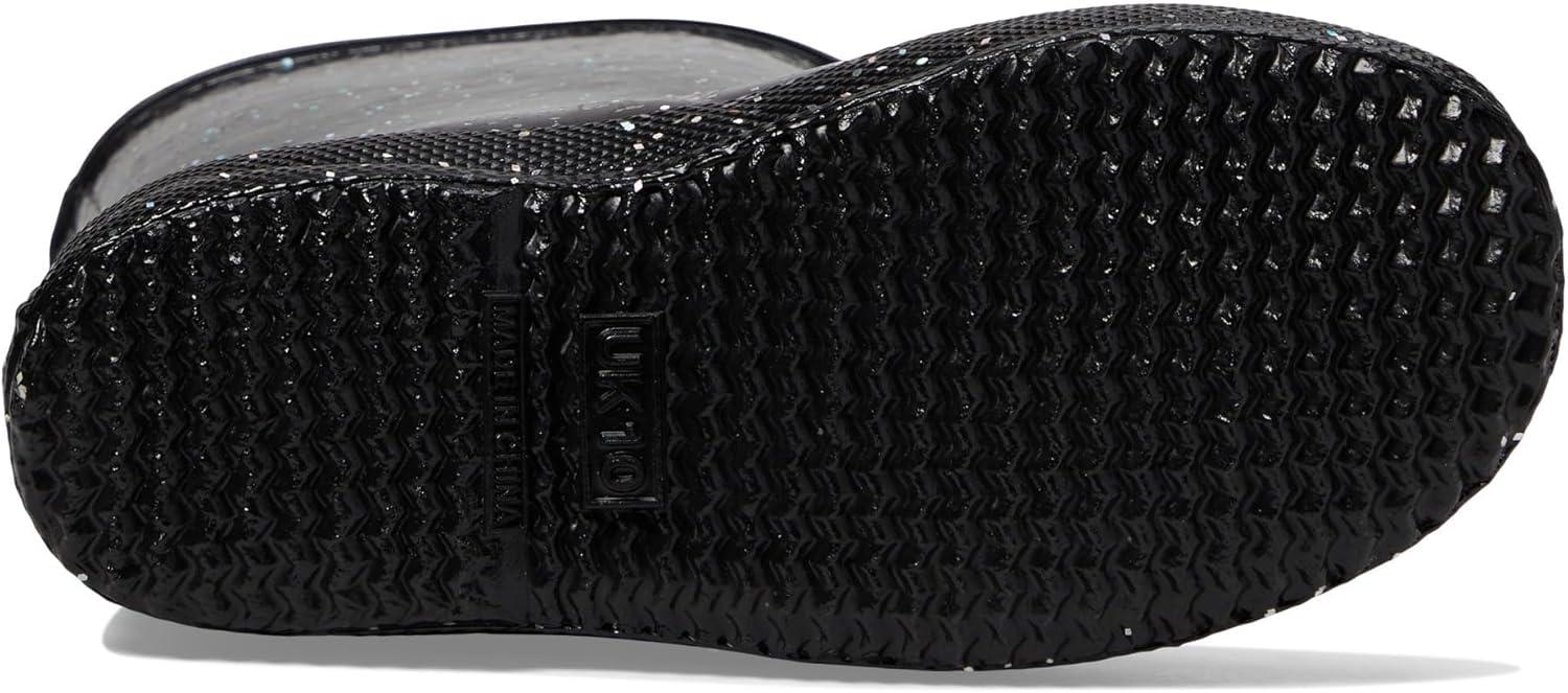 imageHUNTER UnisexChild Original First Classic Giant Glitter Rain BootBlack 2