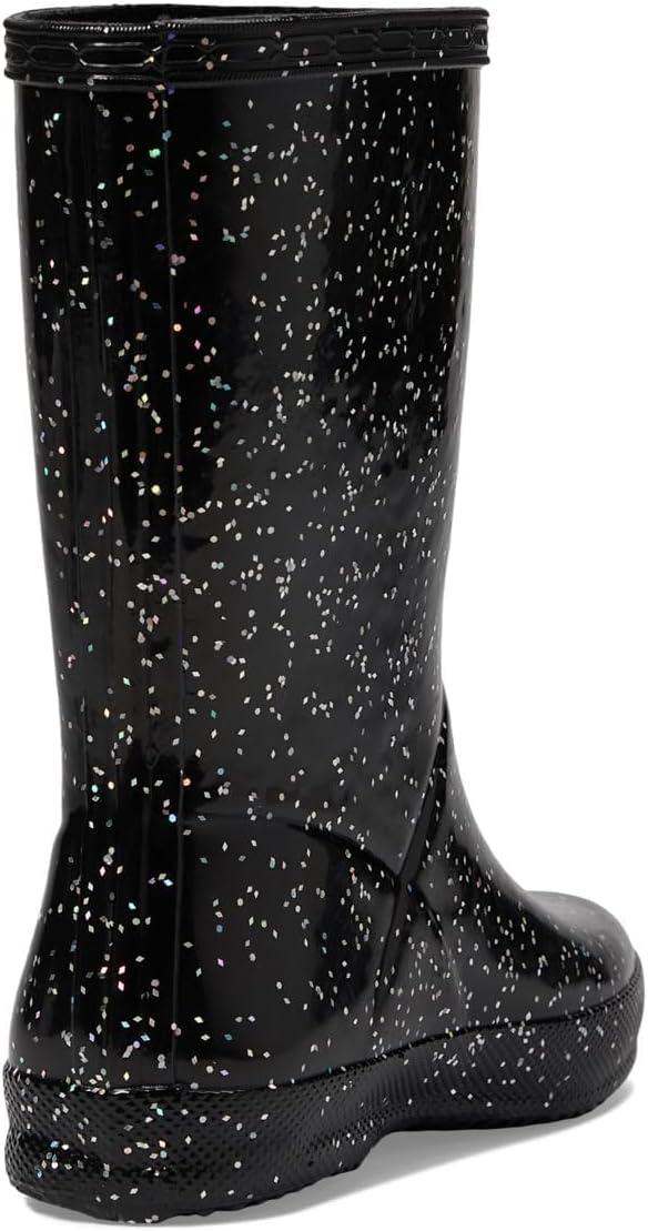 imageHUNTER UnisexChild Original First Classic Giant Glitter Rain BootBlack 2