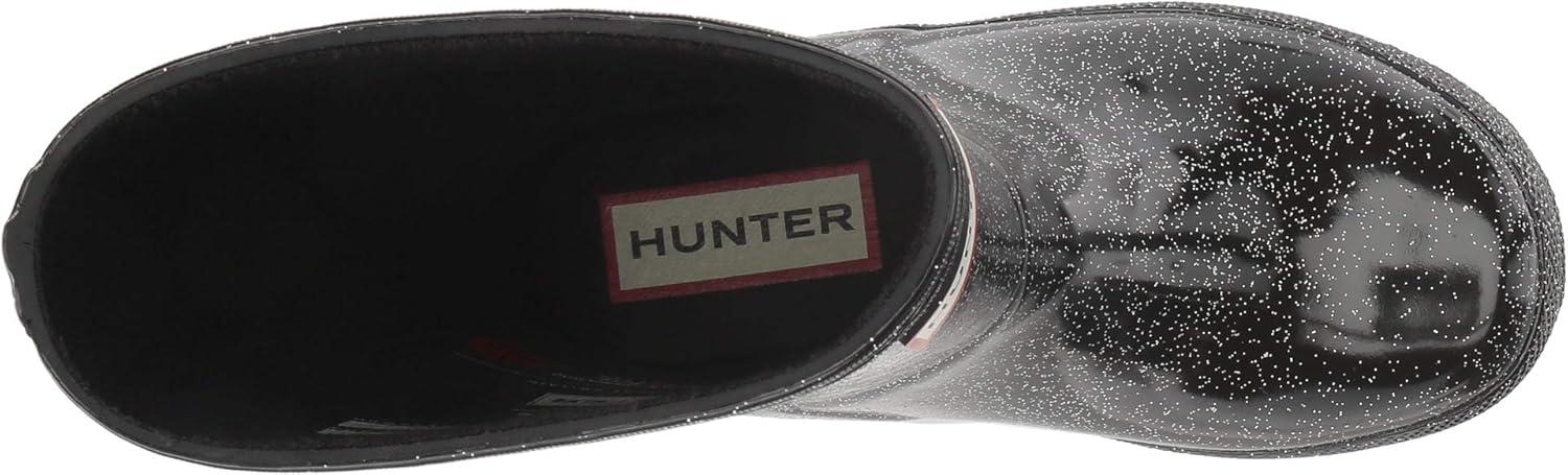 imageHUNTER UnisexChild Original First Classic Giant Glitter Rain BootBlack Multi