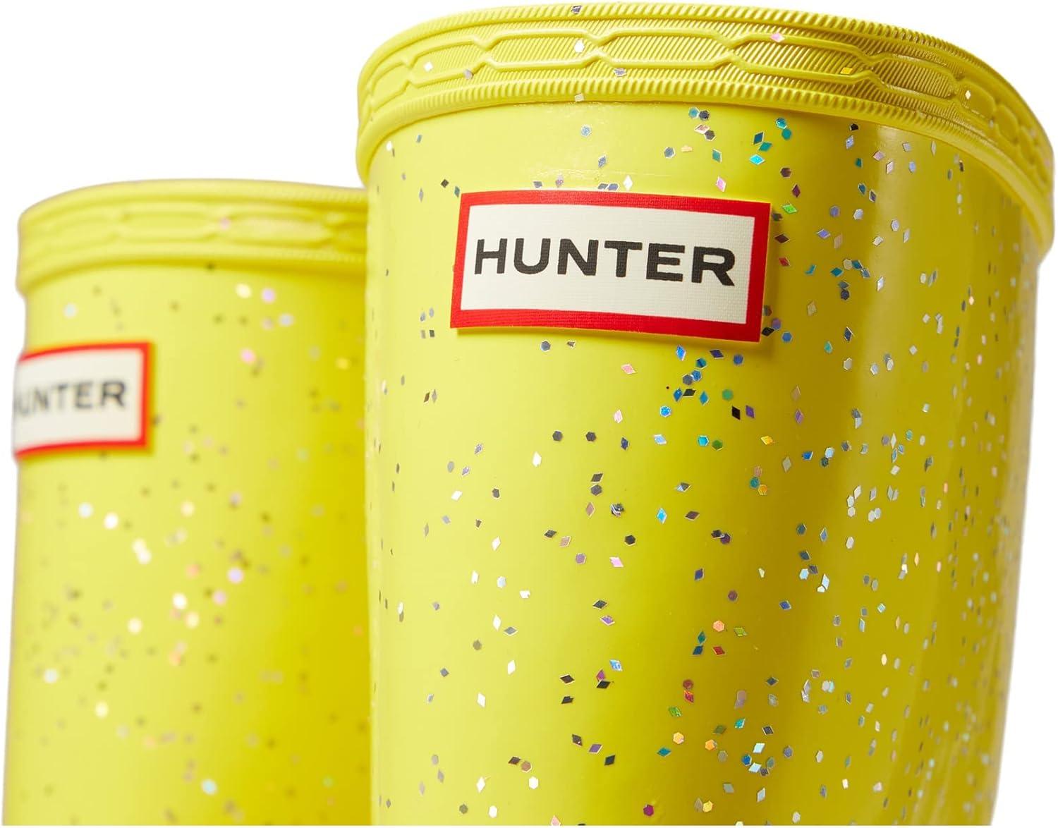 imageHUNTER UnisexChild Original First Classic Giant Glitter Rain BootIlluminating Yellow