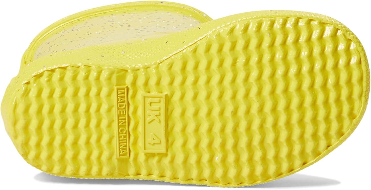 imageHUNTER UnisexChild Original First Classic Giant Glitter Rain BootIlluminating Yellow