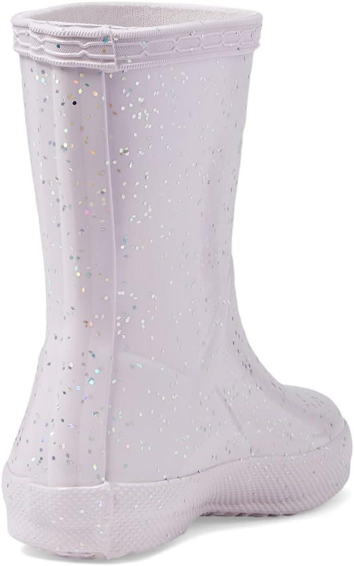 imageHUNTER UnisexChild Original First Classic Giant Glitter Rain BootTempered Mauve