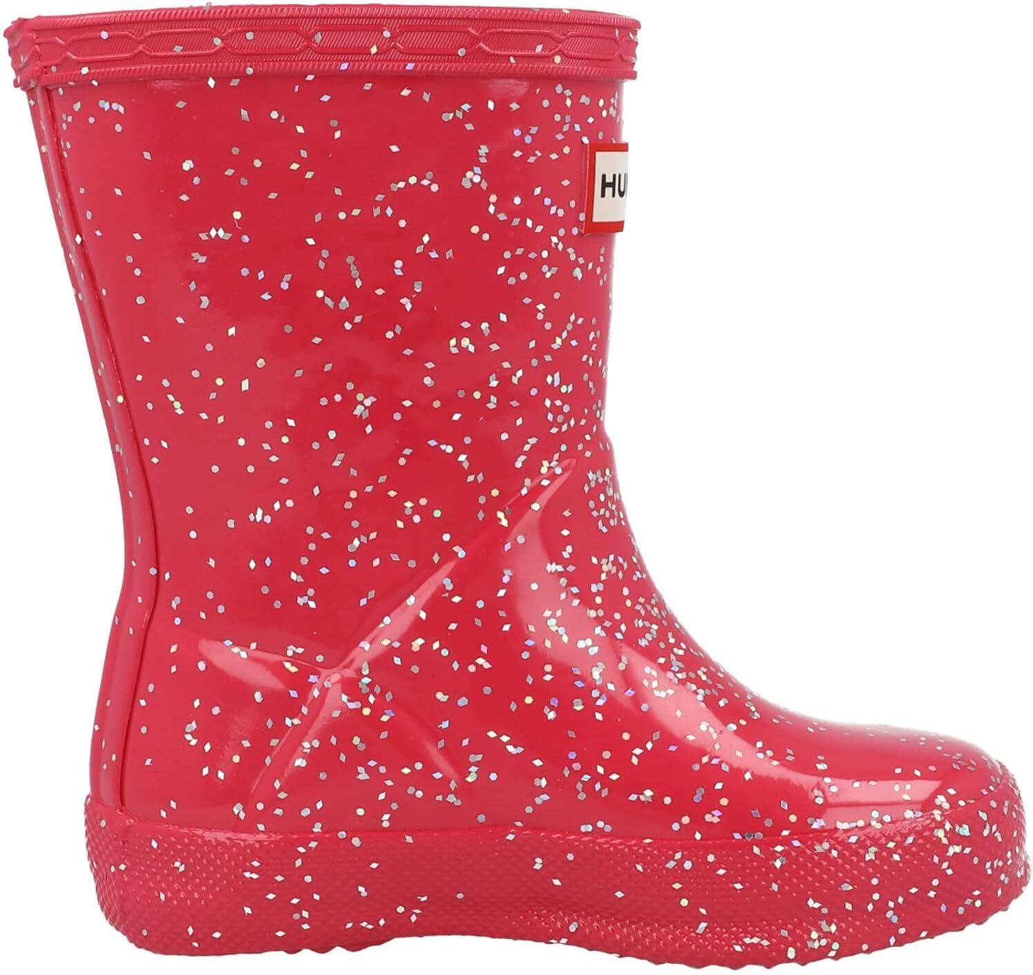 imageHunter Girls Original First Classic Giant Glitter Wellington Boots ToddlerLittle Kid RainThrift