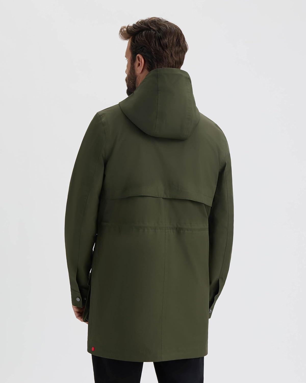 imageHunter Mens Downing Rain JacketHunter Green