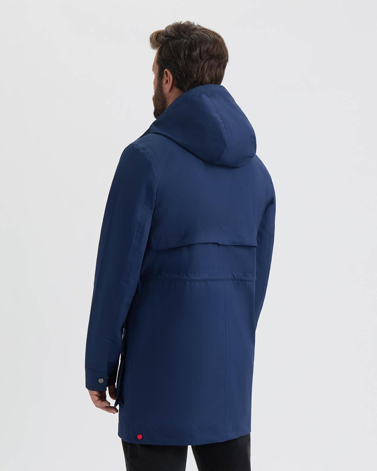 imageHunter Mens Downing Rain JacketNaval Academy