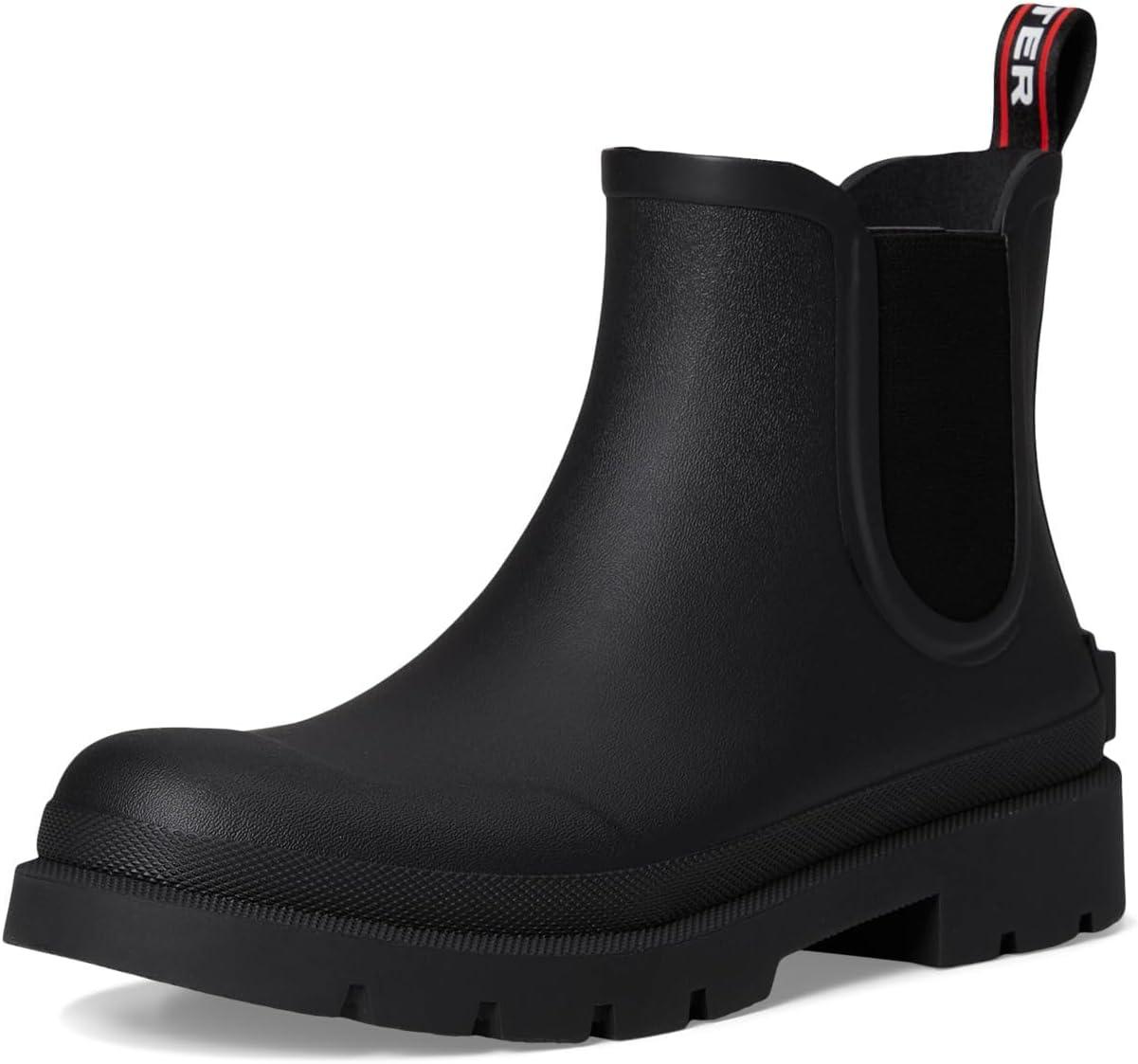 imageHunter Mens Orford Rain BootBlack 1