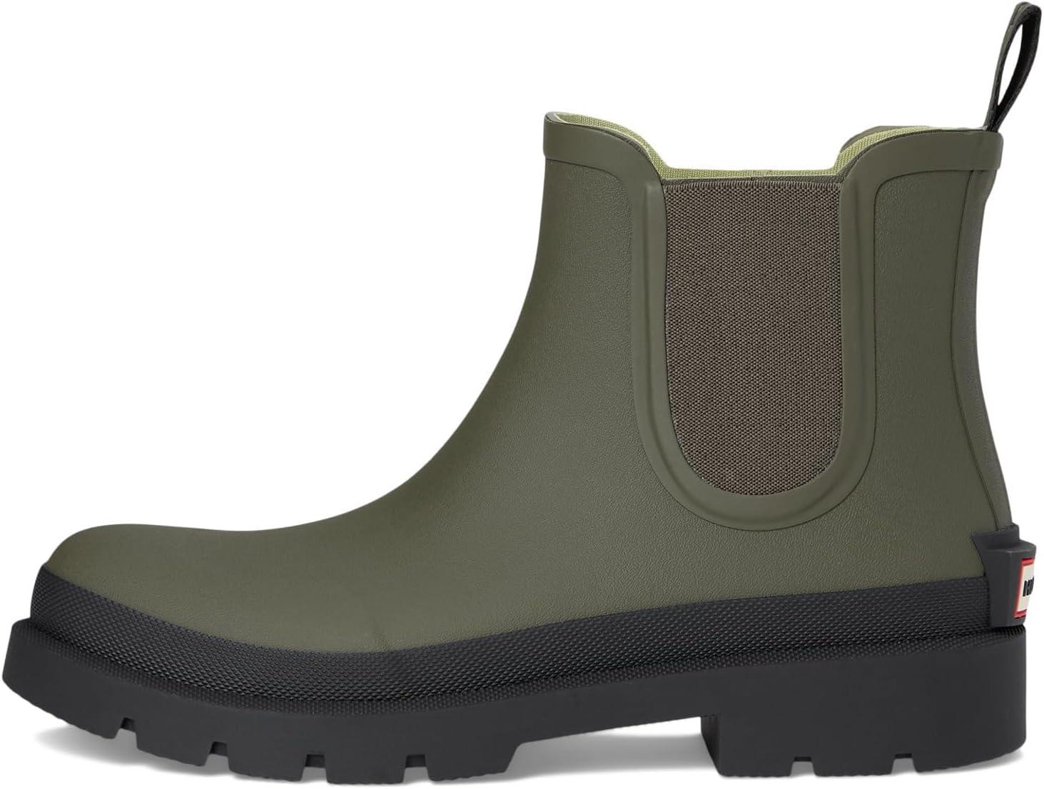 imageHunter Mens Orford Rain BootMedium Green 1