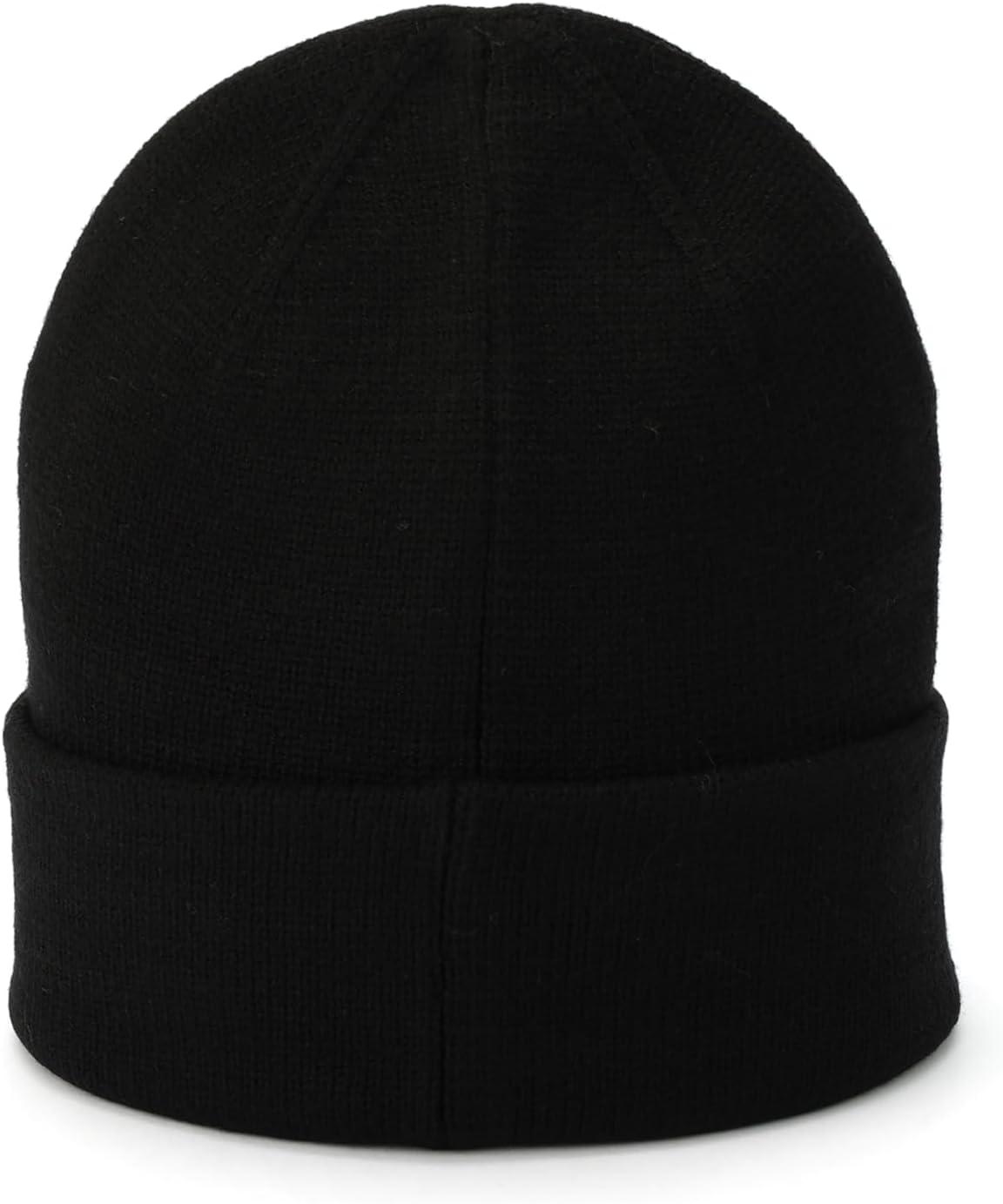 imageHunter Play Essential Cuff Beanie Hat with Brand Logo Comfortable ampamp Warm AccessoryBlack