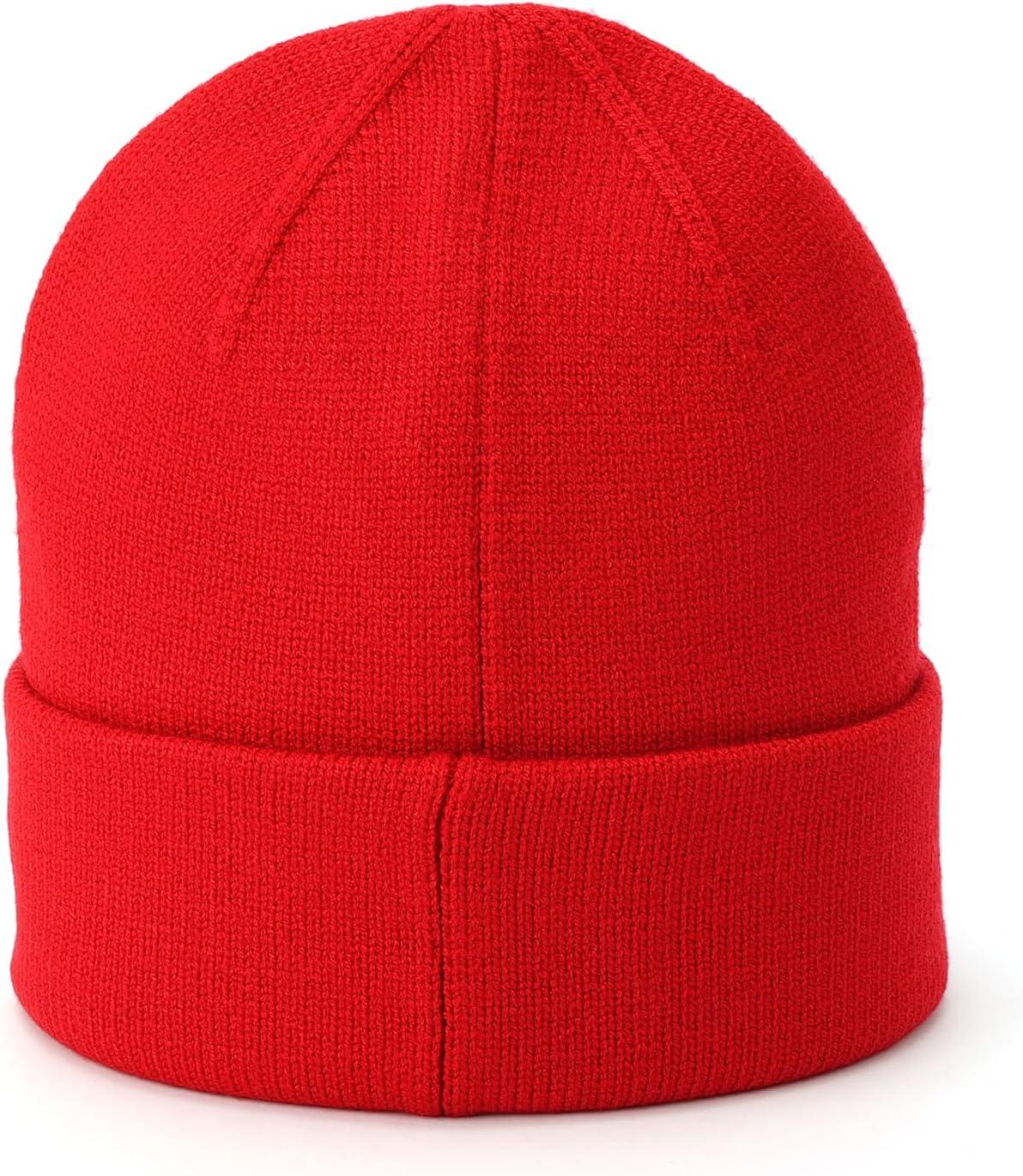 imageHunter Play Essential Cuff Beanie Hat with Brand Logo Comfortable ampamp Warm AccessoryRed