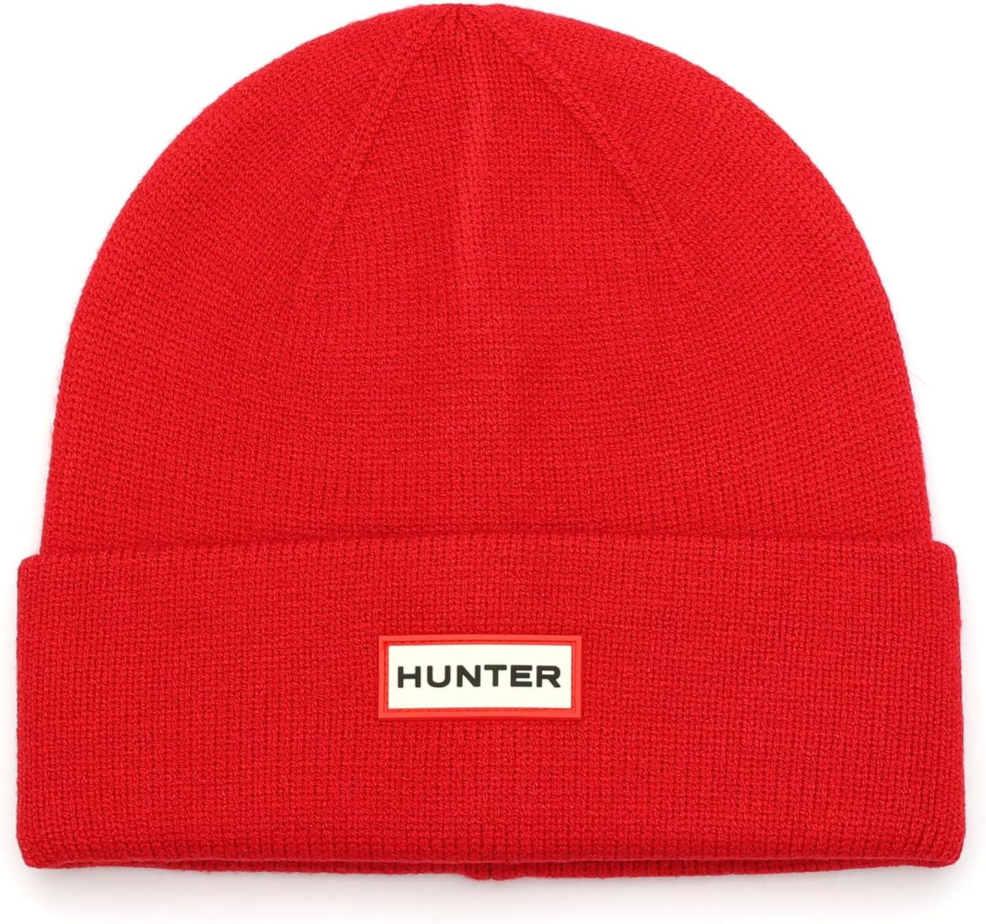 imageHunter Play Essential Cuff Beanie Hat with Brand Logo Comfortable ampamp Warm AccessoryRed