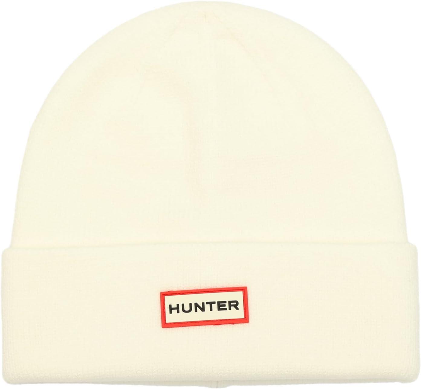 imageHunter Play Essential Cuff Beanie Hat with Brand Logo Comfortable ampamp Warm AccessoryWhite