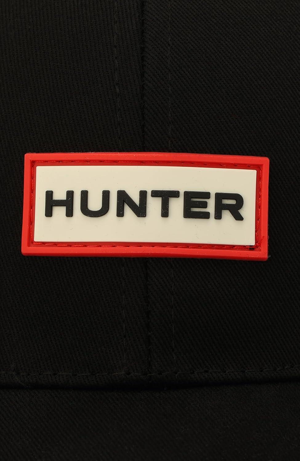 imageHunter UnisexAdult Baseball Hat 100 Cotton Cap with Brand Logo Comfortable ampamp Versatile AccessoryBlack