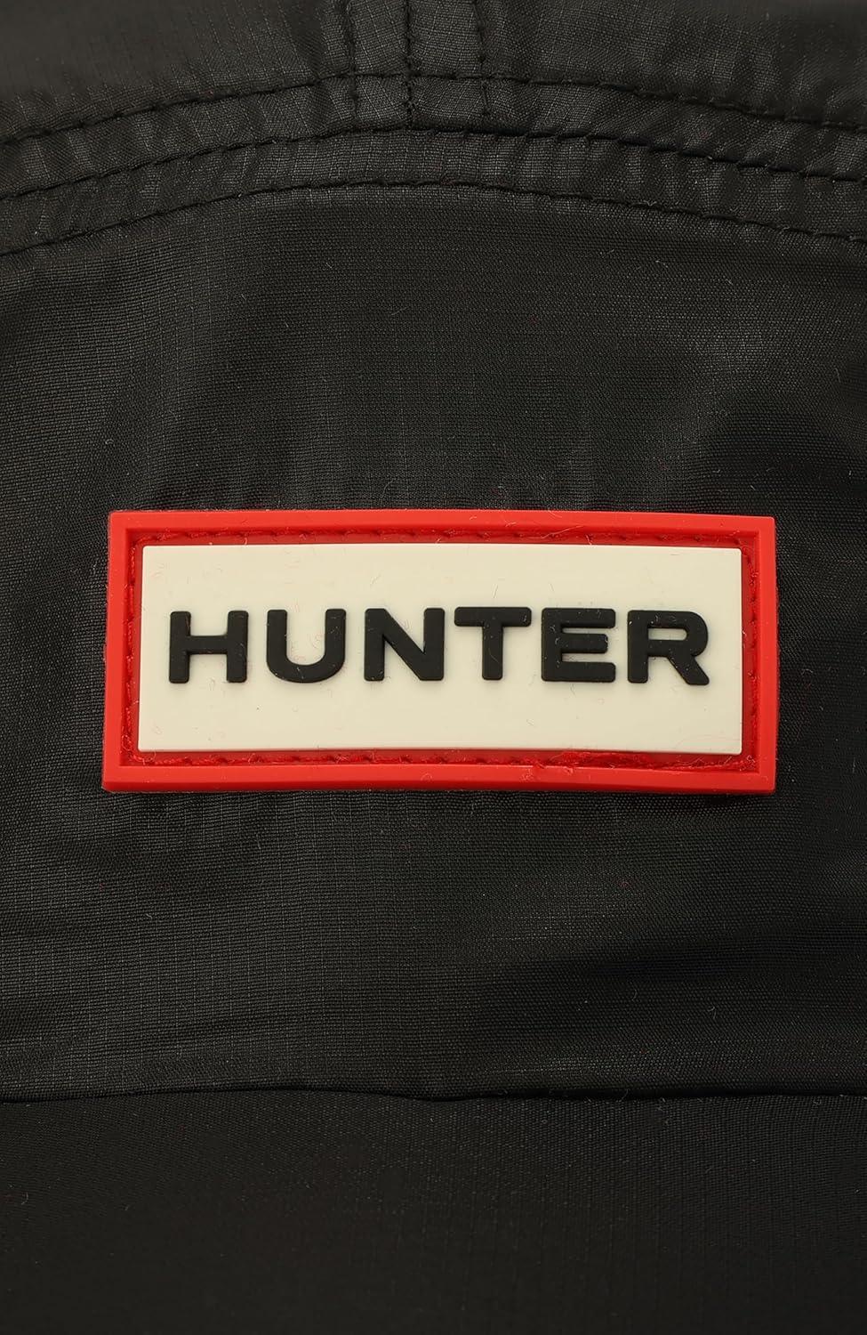 imageHunter UnisexAdult Ripstop Baseball Hat Nylon Cap with Brand Logo Versatile AccessoryBlack