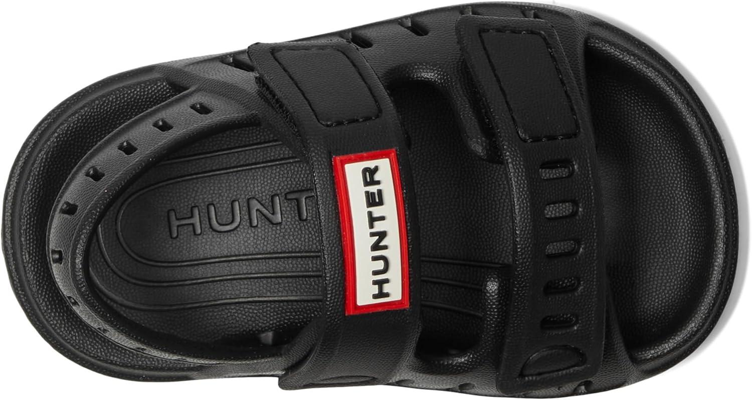 imageHunter UnisexChild Dottie ToddlerLittle Kid Flat SandalBlack