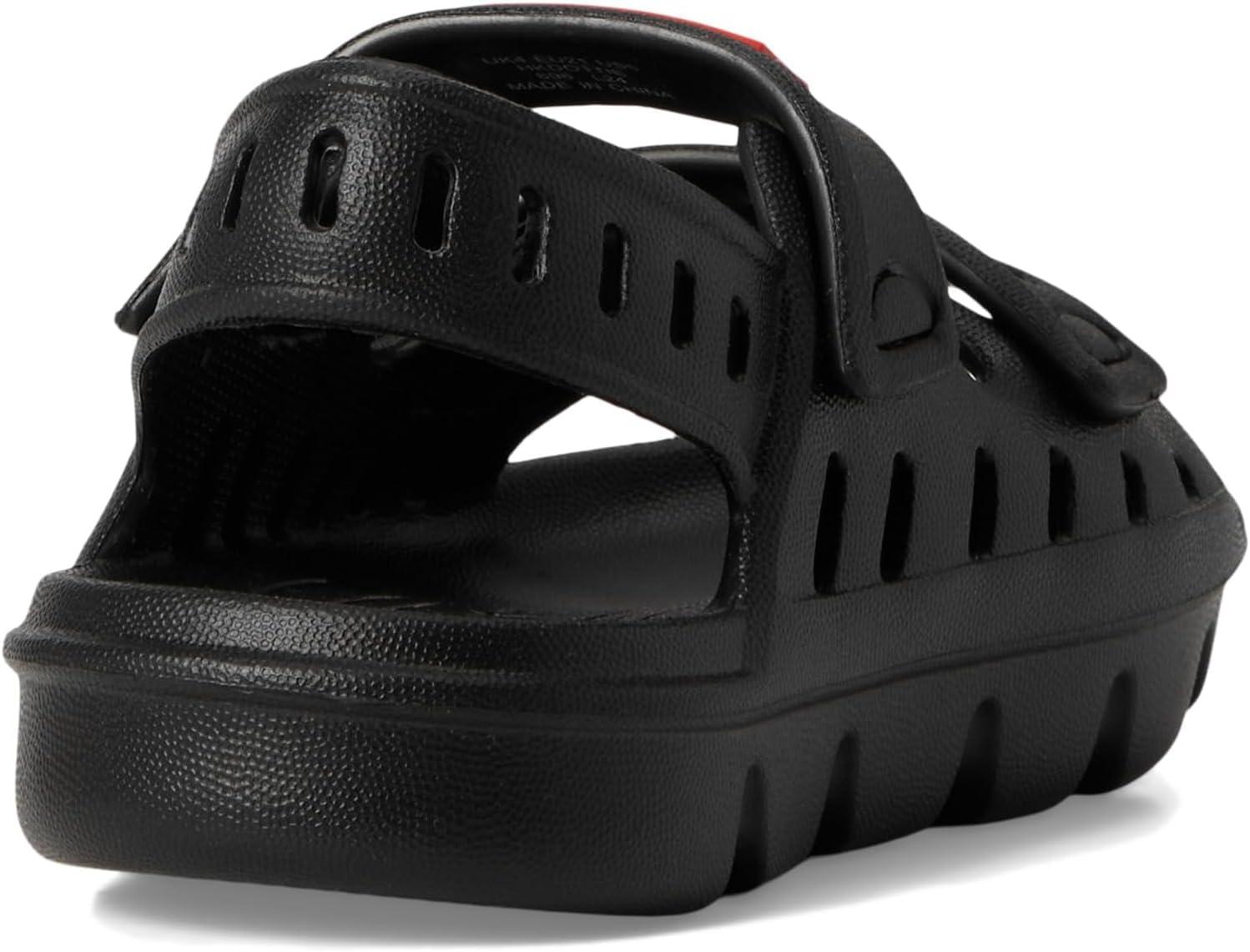 imageHunter UnisexChild Dottie ToddlerLittle Kid Flat SandalBlack