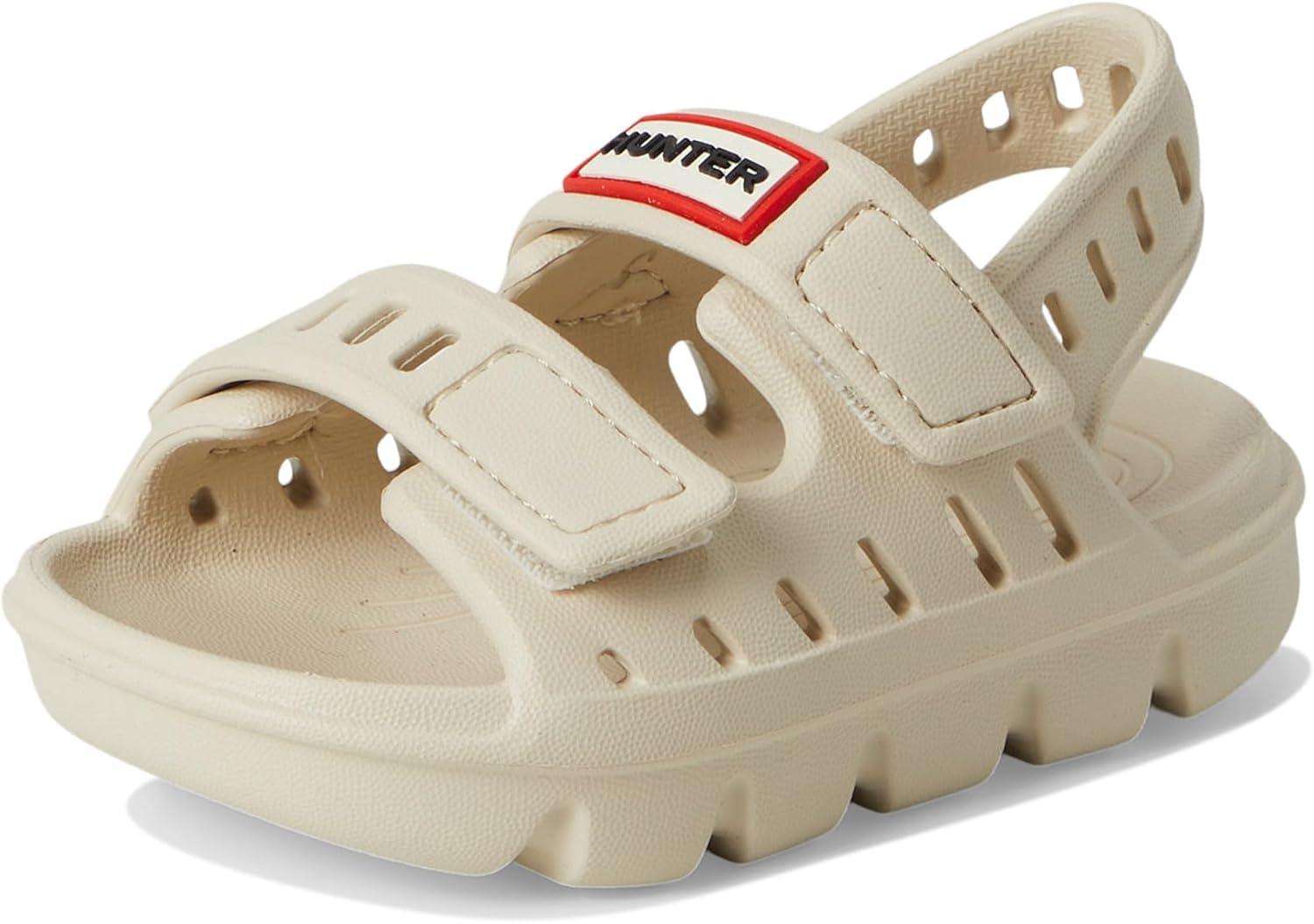 imageHunter UnisexChild Dottie ToddlerLittle Kid Flat SandalLight Natural