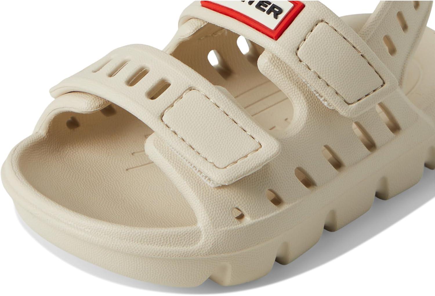 imageHunter UnisexChild Dottie ToddlerLittle Kid Flat SandalLight Natural