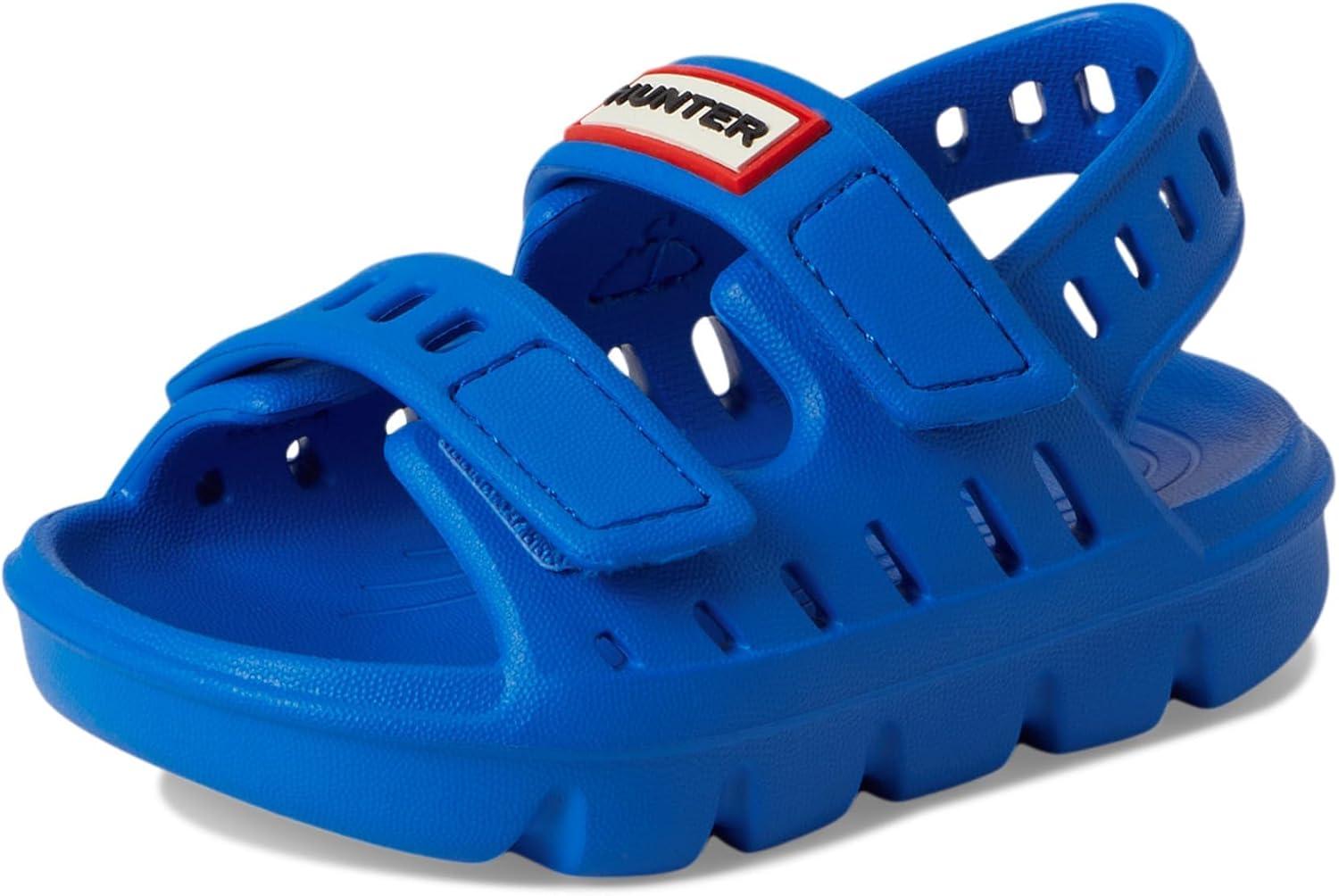 imageHunter UnisexChild Dottie ToddlerLittle Kid Flat SandalMedium Blue