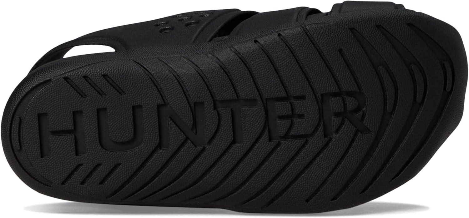 imageHunter UnisexChild Edosa ToddlerLittle Kid Flat SandalBlack