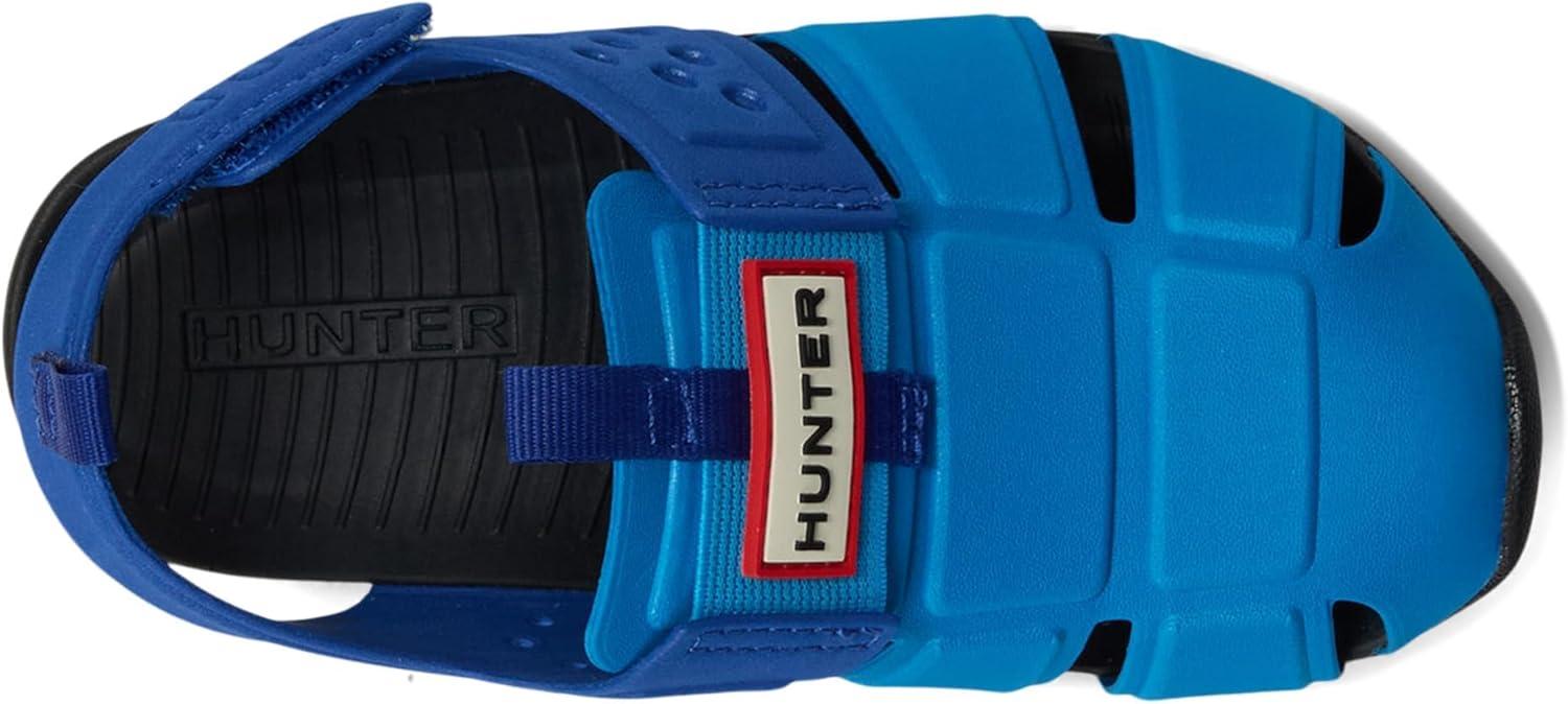 imageHunter UnisexChild Edosa ToddlerLittle Kid Flat SandalMedium Blue Multi