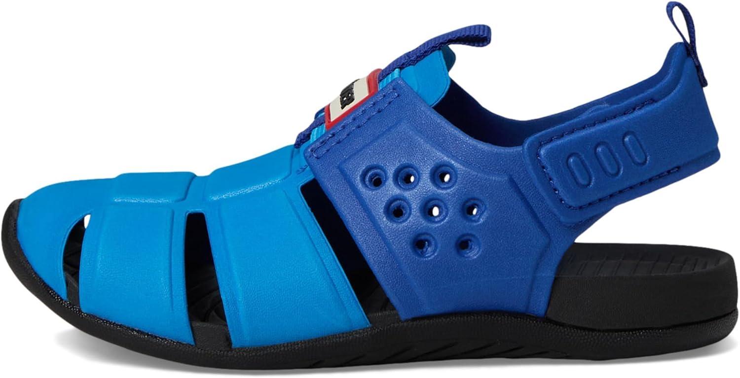 imageHunter UnisexChild Edosa ToddlerLittle Kid Flat SandalMedium Blue Multi