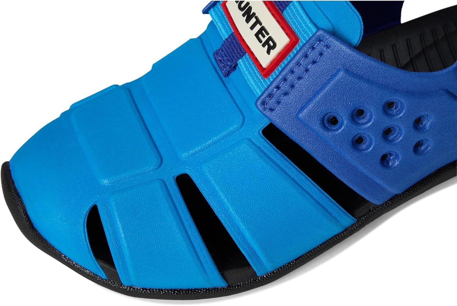 imageHunter UnisexChild Edosa ToddlerLittle Kid Flat SandalMedium Blue Multi