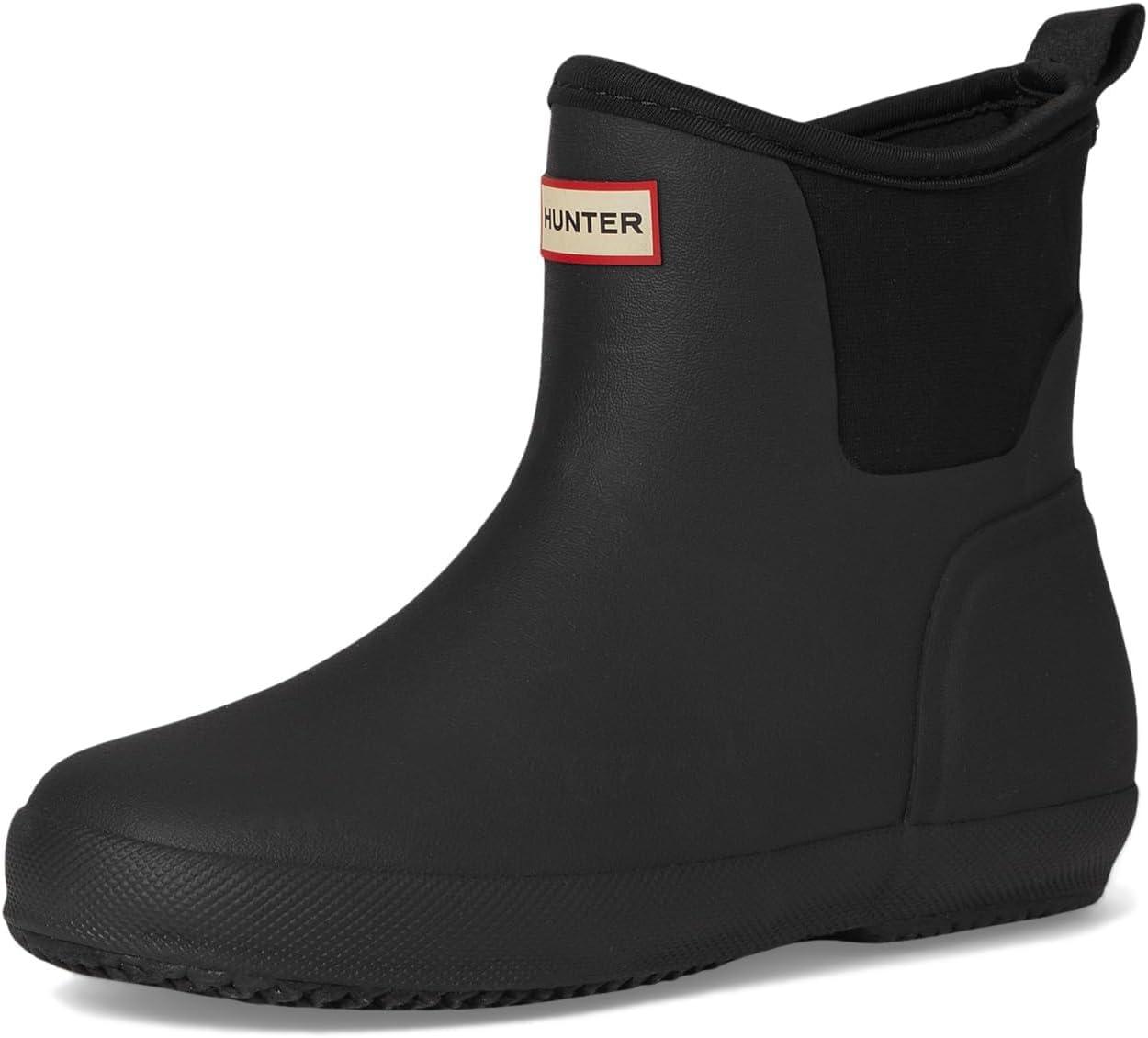 imageHunter UnisexChild Finley ToddlerLittle Kid Rain BootBlack