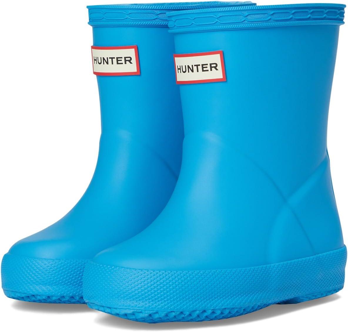 imageHunter UnisexChild First Classic Boots ToddlerLittle Kid RainMedium Blue
