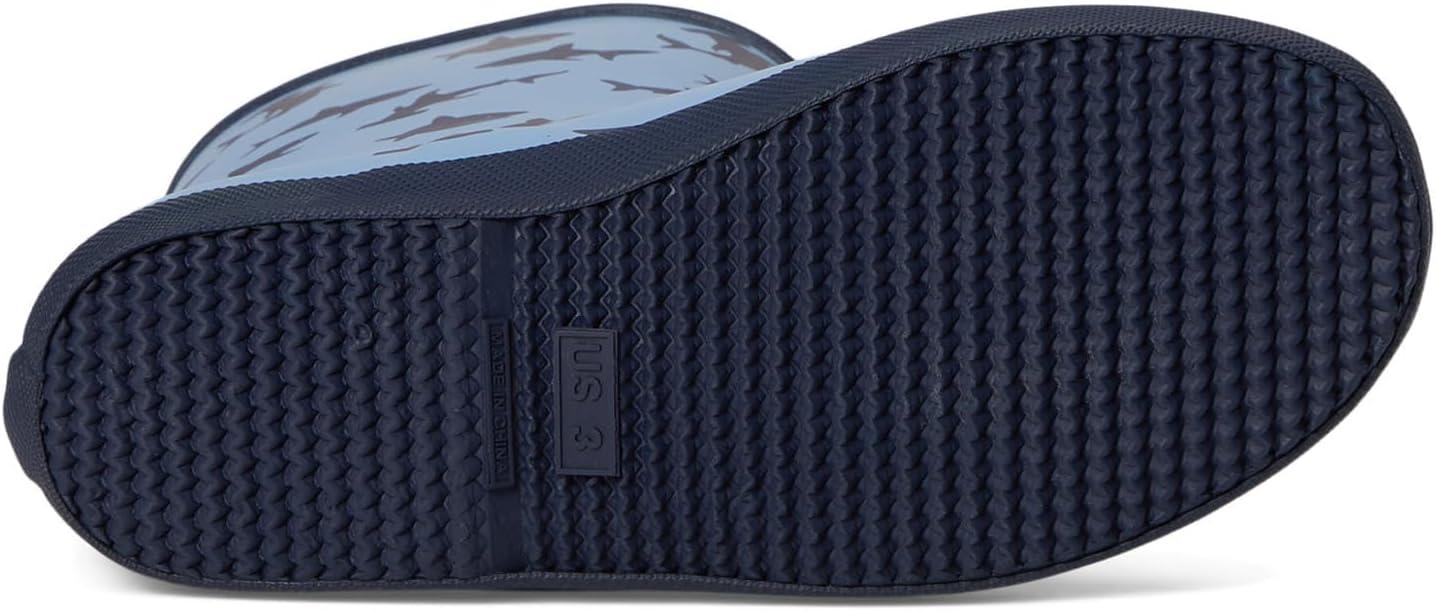 imageHunter UnisexChild First Classic Boots ToddlerLittle Kid RainMedium Blue Shark Multi