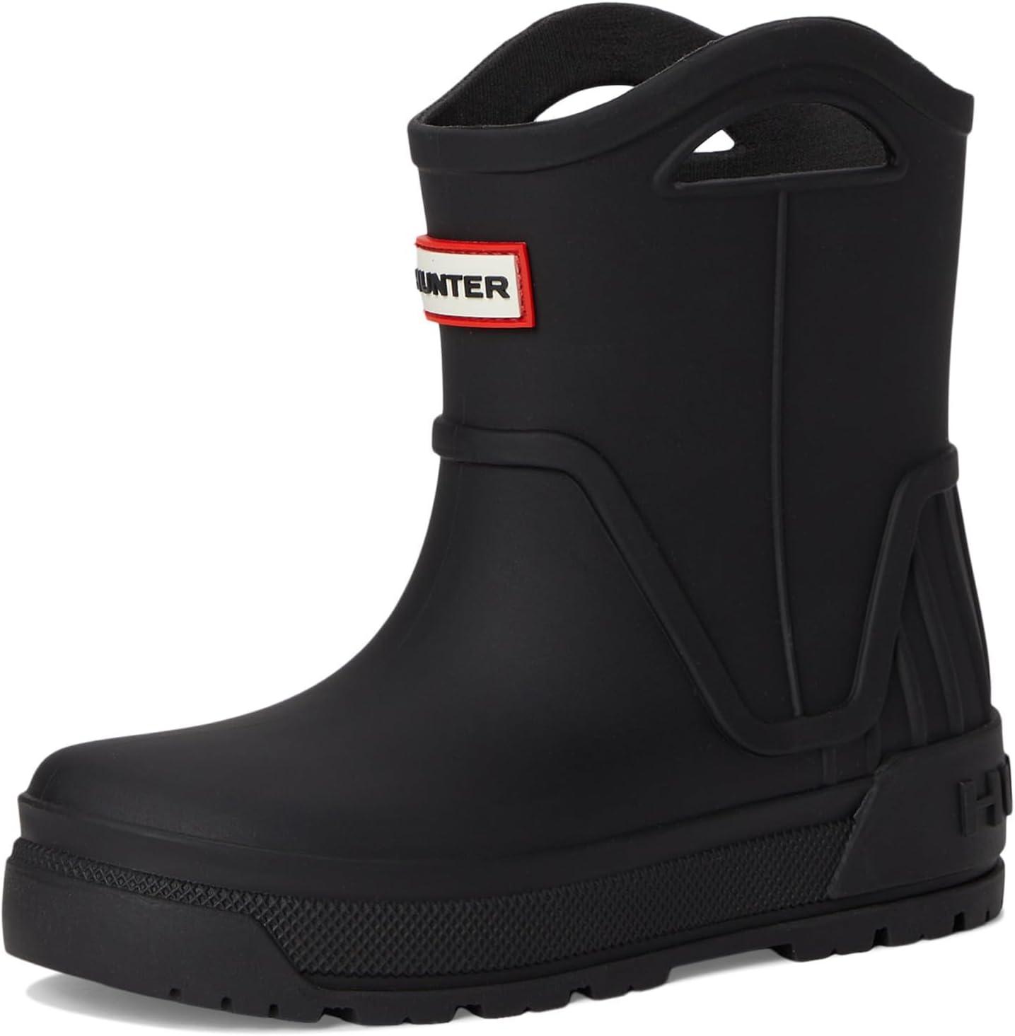 imageHunter UnisexChild Georgey ToddlerLittle Kid Rain BootBlack