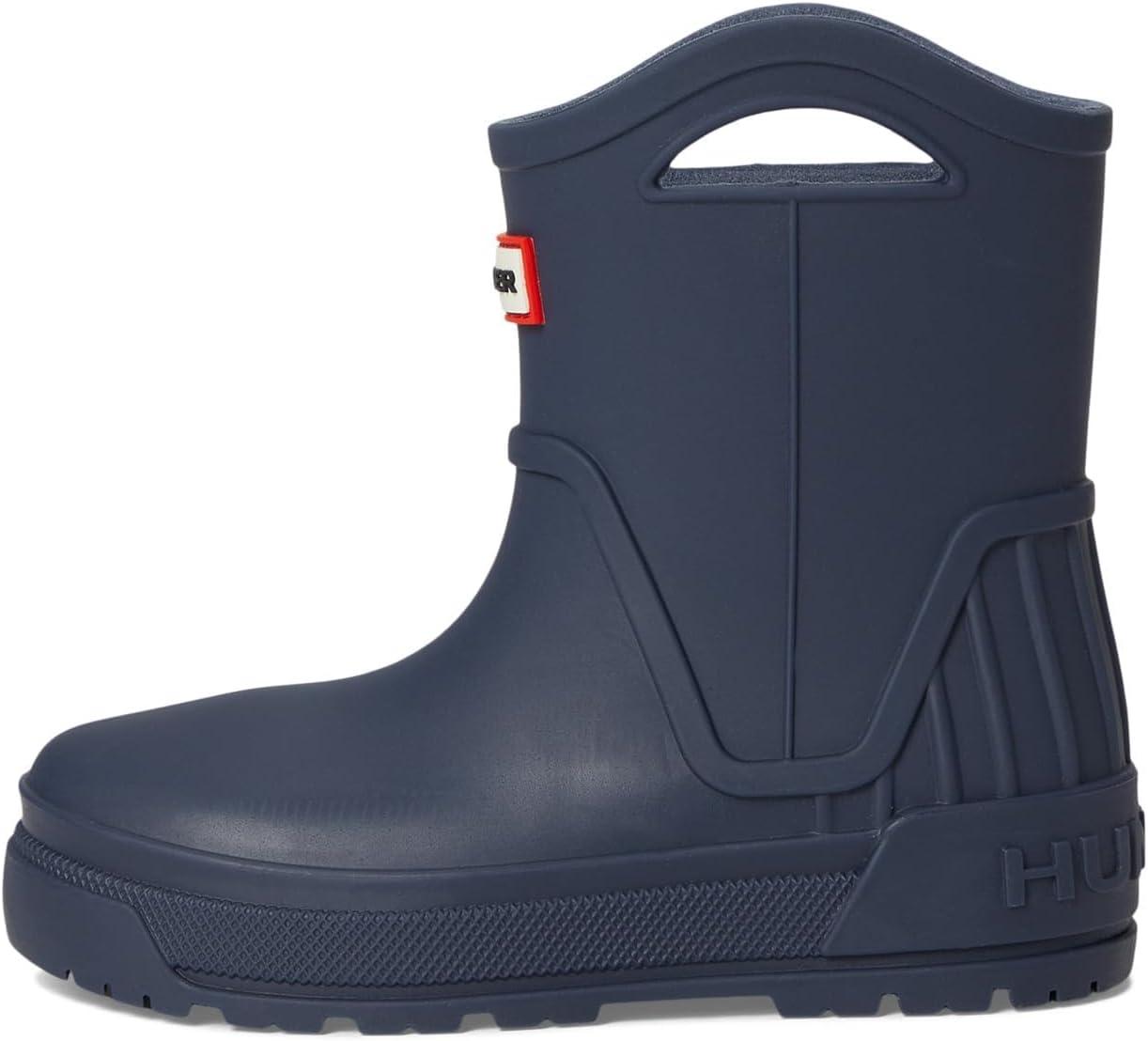 imageHunter UnisexChild Georgey ToddlerLittle Kid Rain BootDark Blue