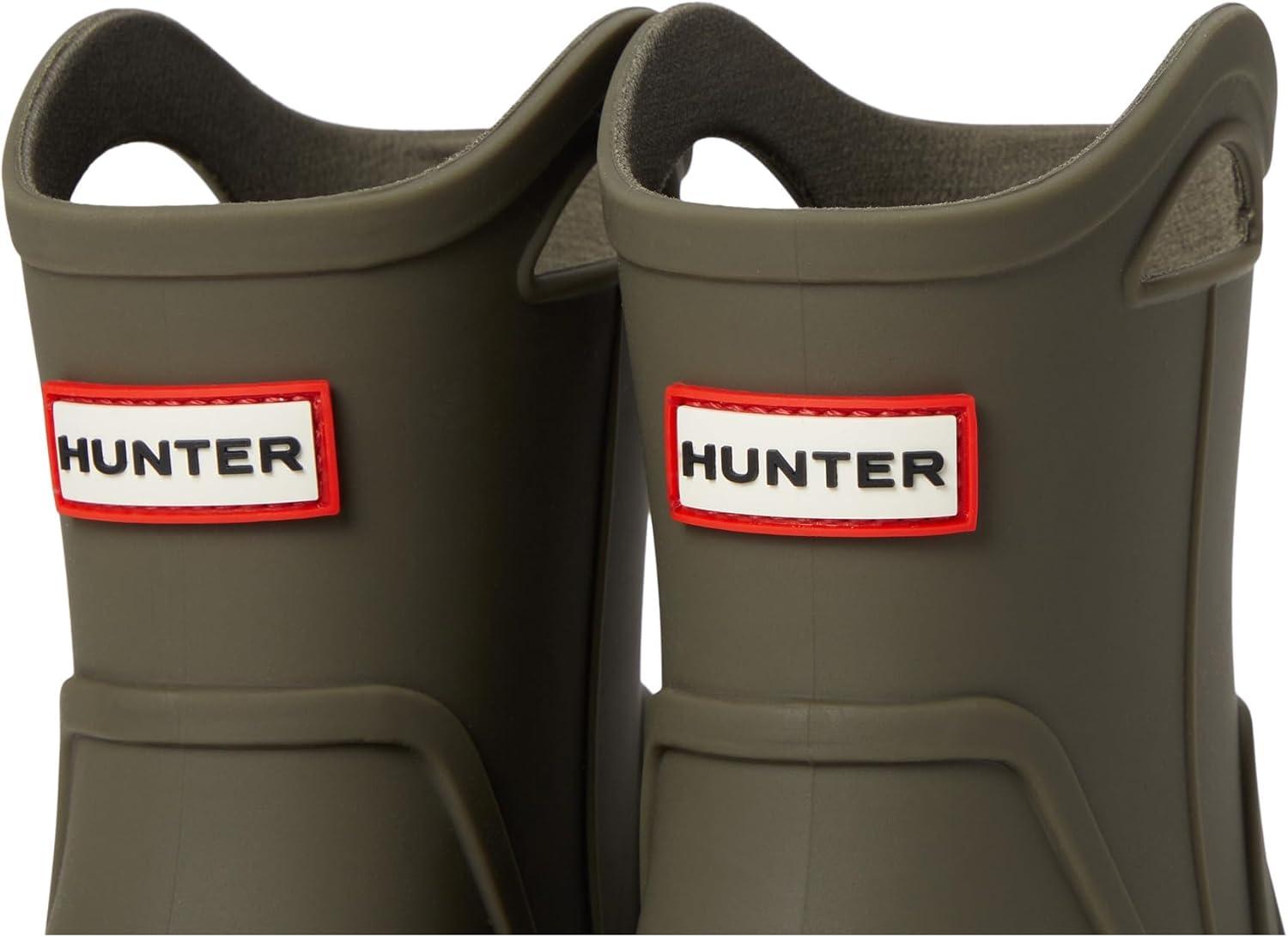 imageHunter UnisexChild Georgey ToddlerLittle Kid Rain BootDark Green