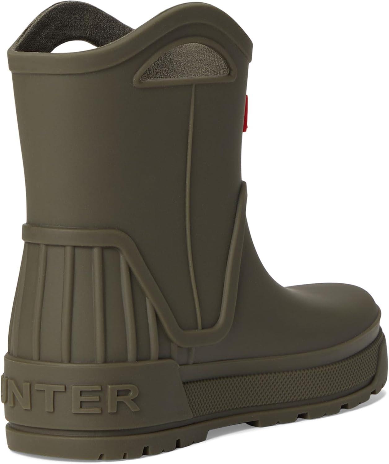 imageHunter UnisexChild Georgey ToddlerLittle Kid Rain BootDark Green