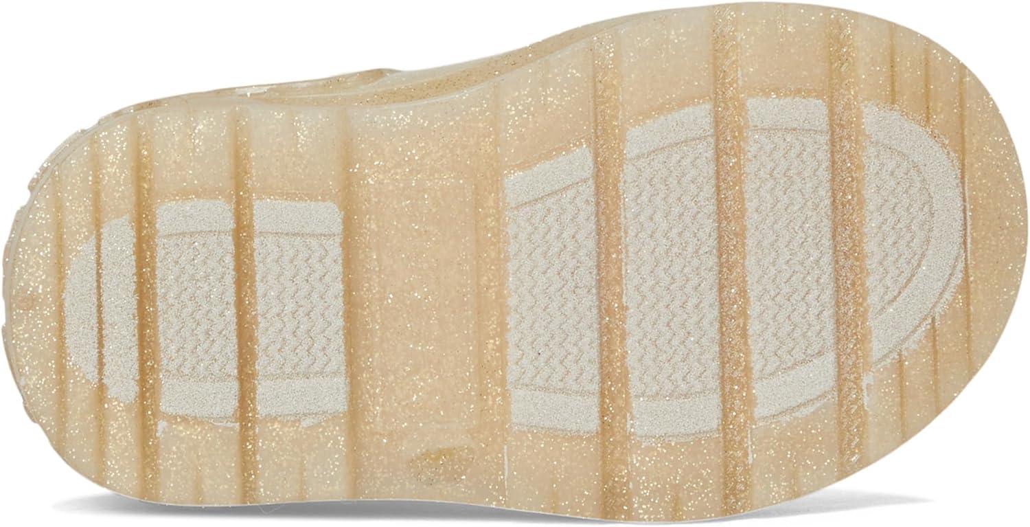 imageHunter UnisexChild Georgey ToddlerLittle Kid Rain BootGold Glitter