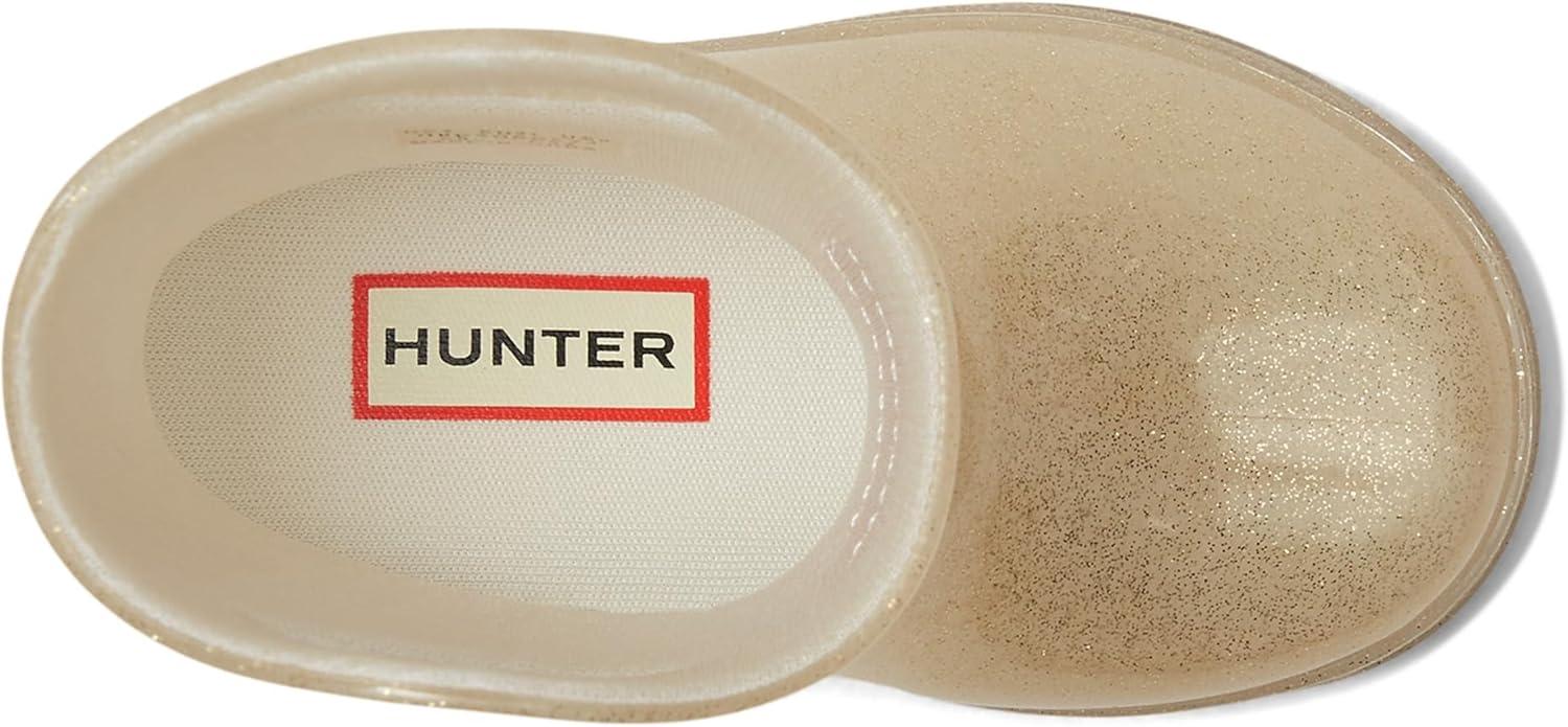 imageHunter UnisexChild Georgey ToddlerLittle Kid Rain BootGold Glitter