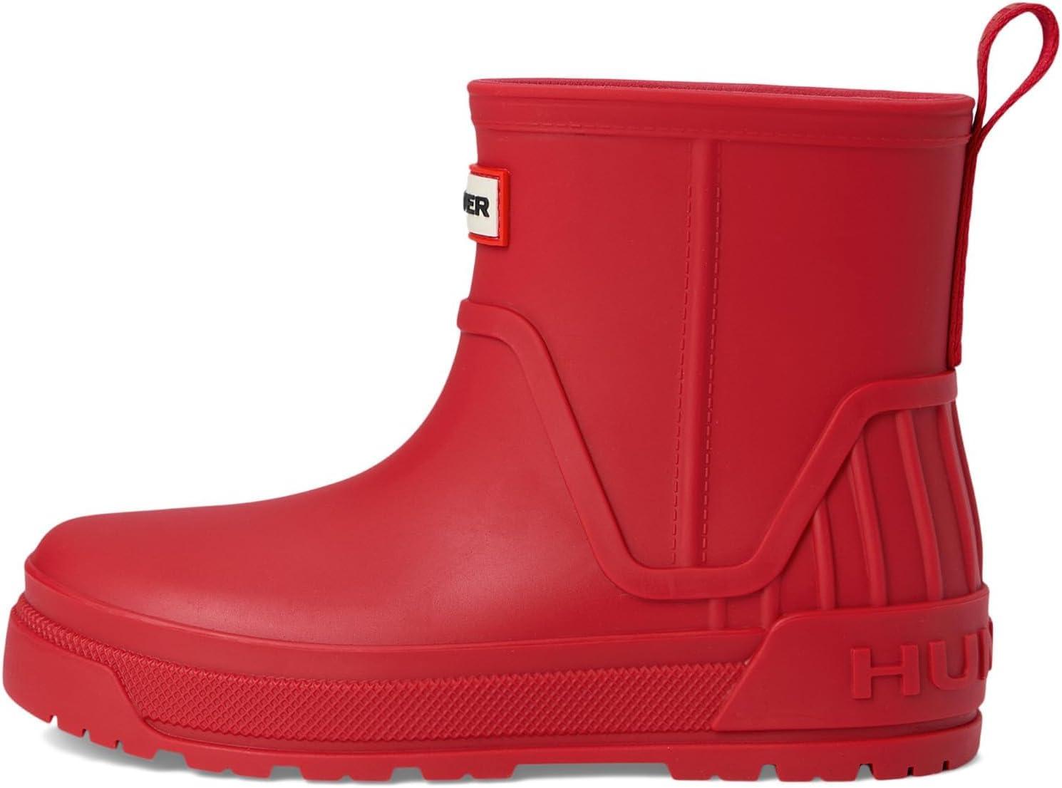 imageHunter UnisexChild Grace Little Big Kid Rain BootMedium Red