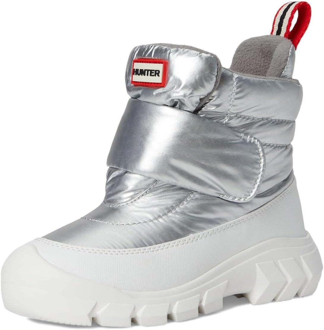 imageHunter UnisexChild Igloo ToddlerLittle Kid Rain BootSilver