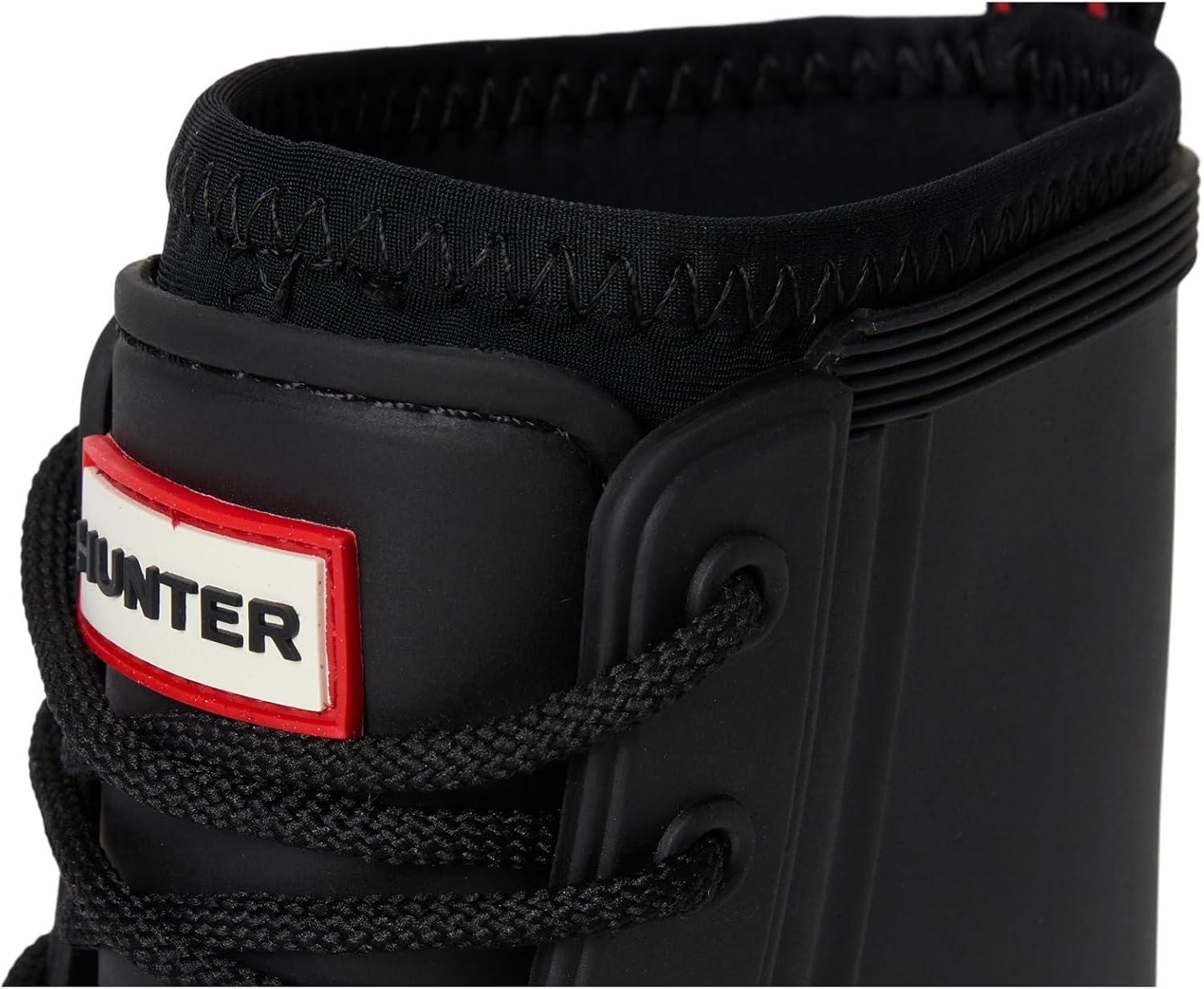 imageHunter UnisexChild Stomper Little Big Kid Rain BootBlack