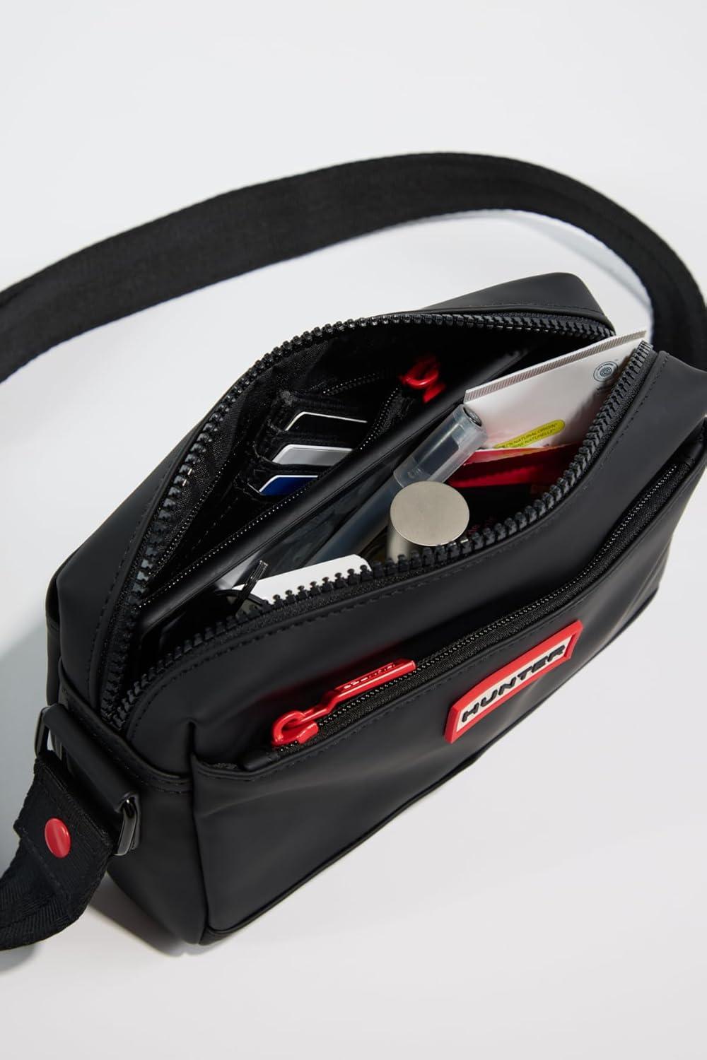 imageHunter Unisexs Everyday Crossbody BagBlack