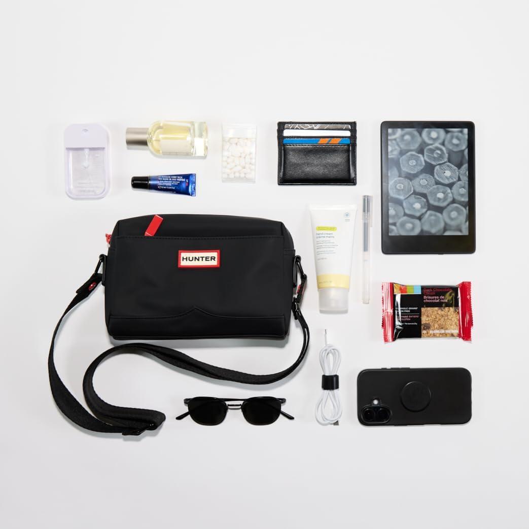 imageHunter Unisexs Everyday Crossbody BagBlack