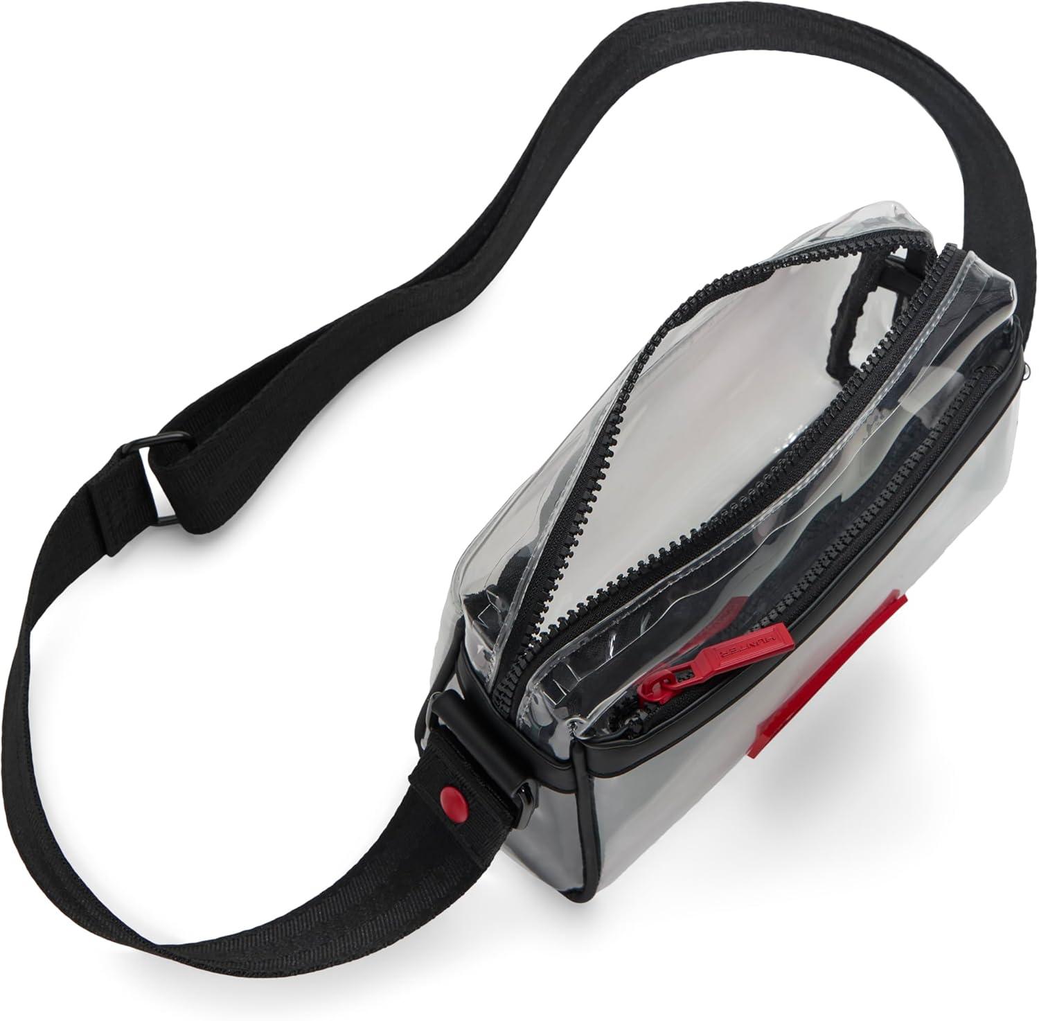 imageHunter Unisexs Everyday Crossbody BagClear