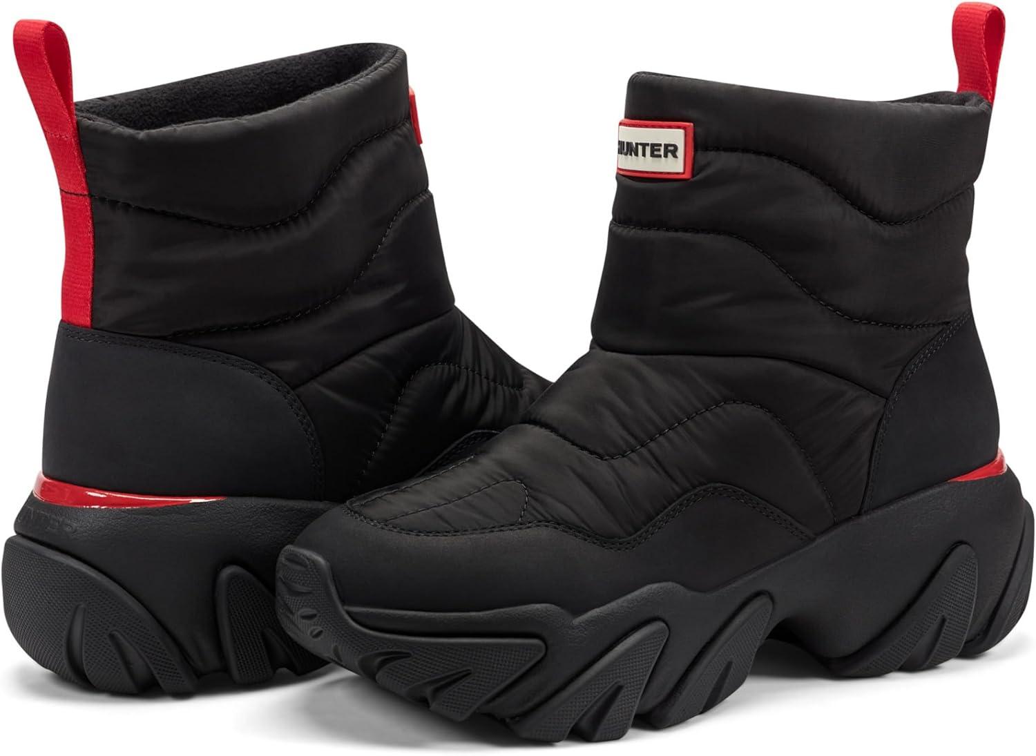 imageHunter Womens Debra Waterproof Ankle BootBlack Leather