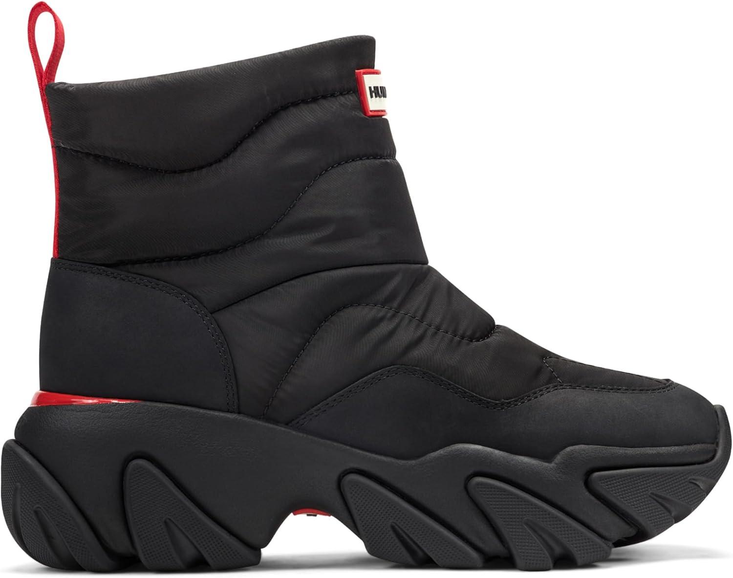 imageHunter Womens Debra Waterproof Ankle BootBlack Leather