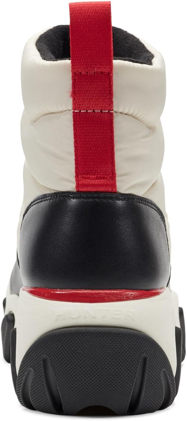 imageHunter Womens Debra Waterproof Ankle BootIvoryBlack