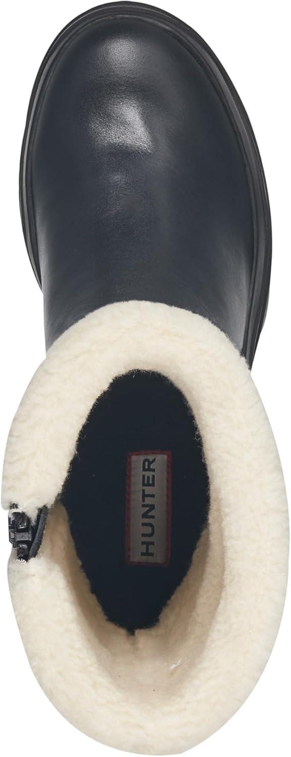 imageHunter Womens Marisol Waterproof Ankle BootBlack Leather