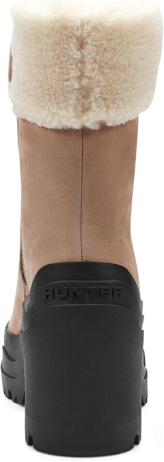 imageHunter Womens Marisol Waterproof Ankle BootMedium Natural Nubuck