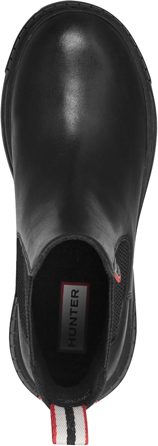 imageHunter Womens Neveah Waterproof Chelsea BootBlack Leather