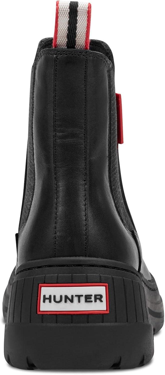 imageHunter Womens Neveah Waterproof Chelsea BootBlack Leather