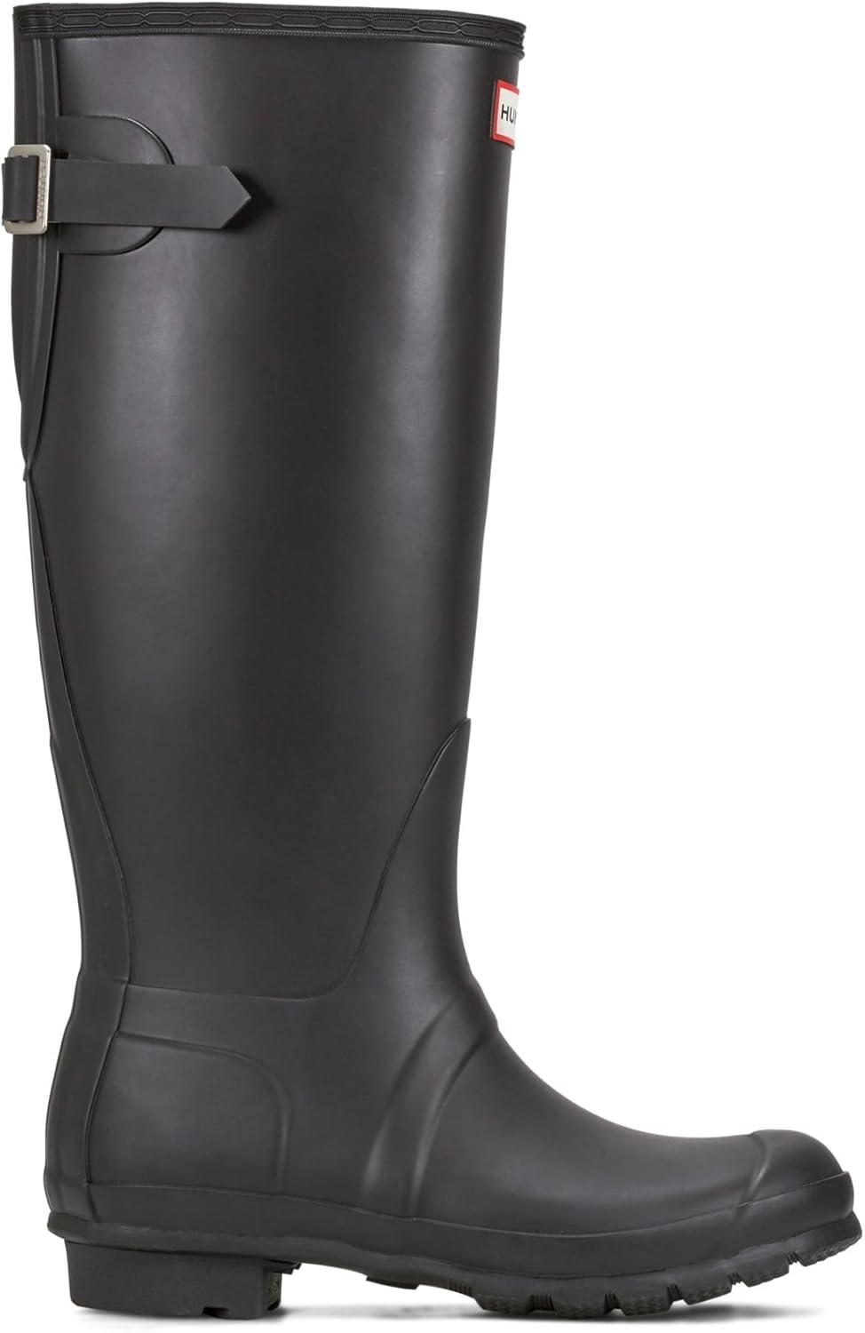 imageHunter Womens Original Back Adjustable BootsBlack Matte