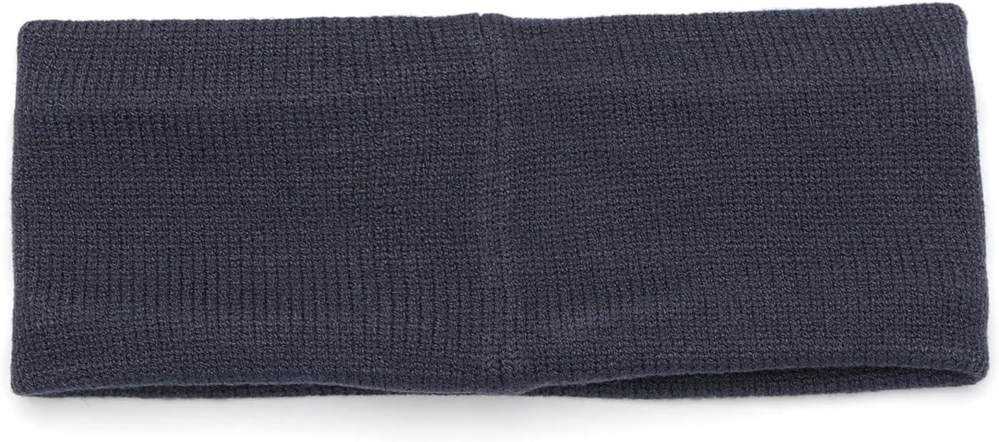 imageHunter Womens Play Essential Headband Headband with Brand Logo Comfortable ampamp Warm Accessorynavy